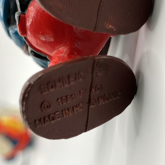 Vintage 80-90’s Smurf Mini Sculpture Collectible Decorations - Picture 9 of 16